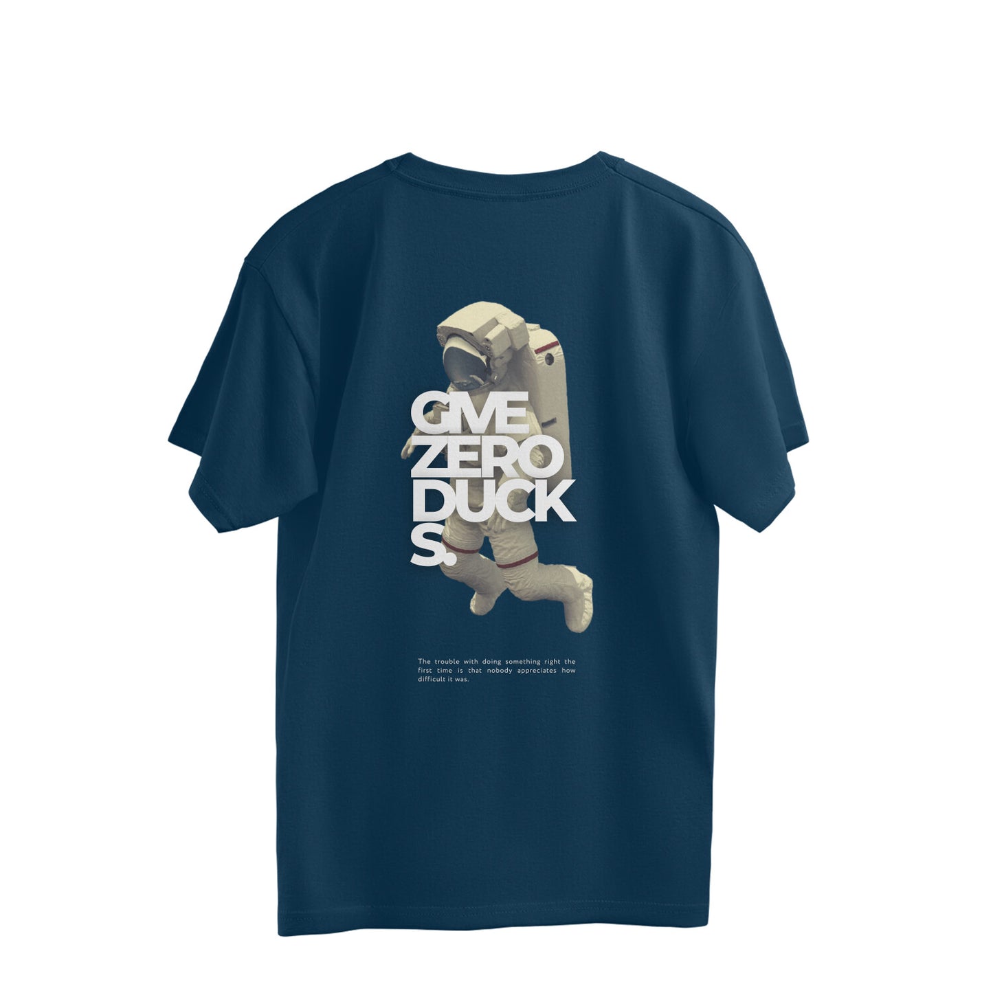 GIVE ZERO DUCKS OVERSIZED TSHIRT
