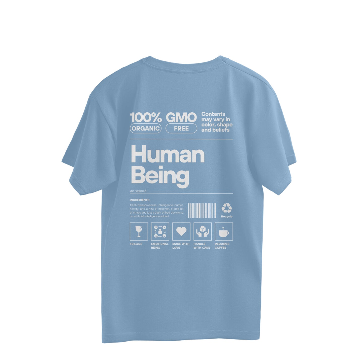 HUMAN BEING OVERSIZED TSHIRT