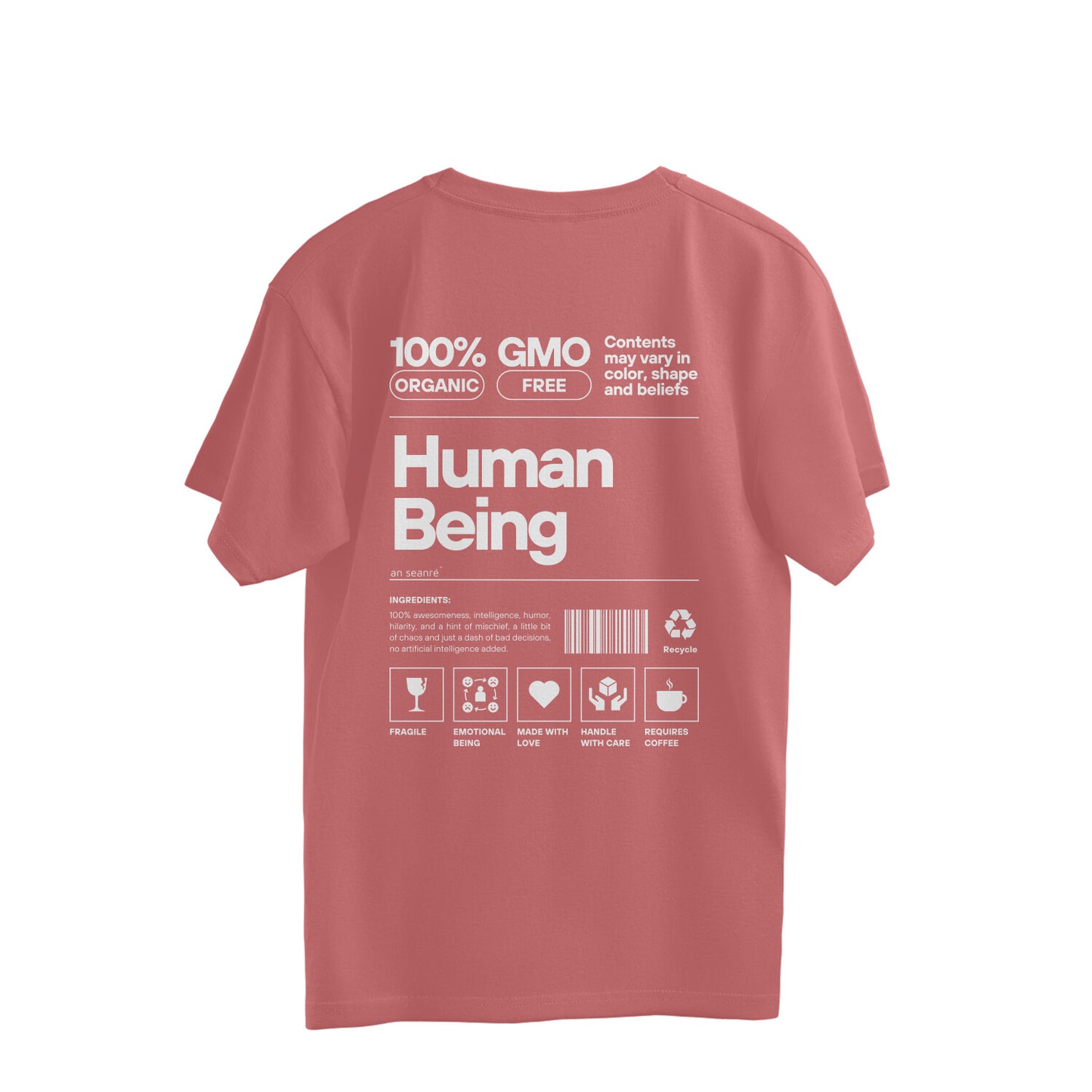 HUMAN BEING OVERSIZED TSHIRT