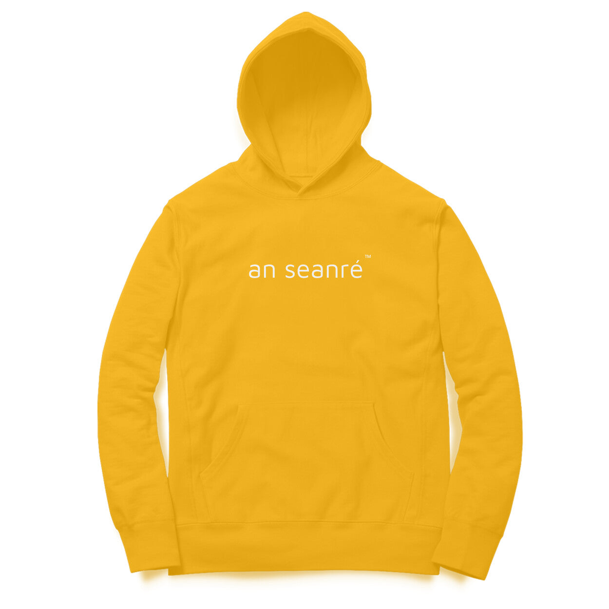 Golden Yellow an seanré unisex hoodie