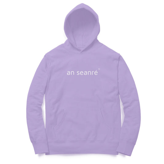 Iris Lavender an seanré unisex hoodie