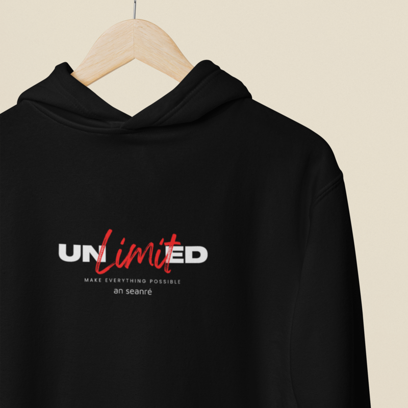 unlimited printed hoodie