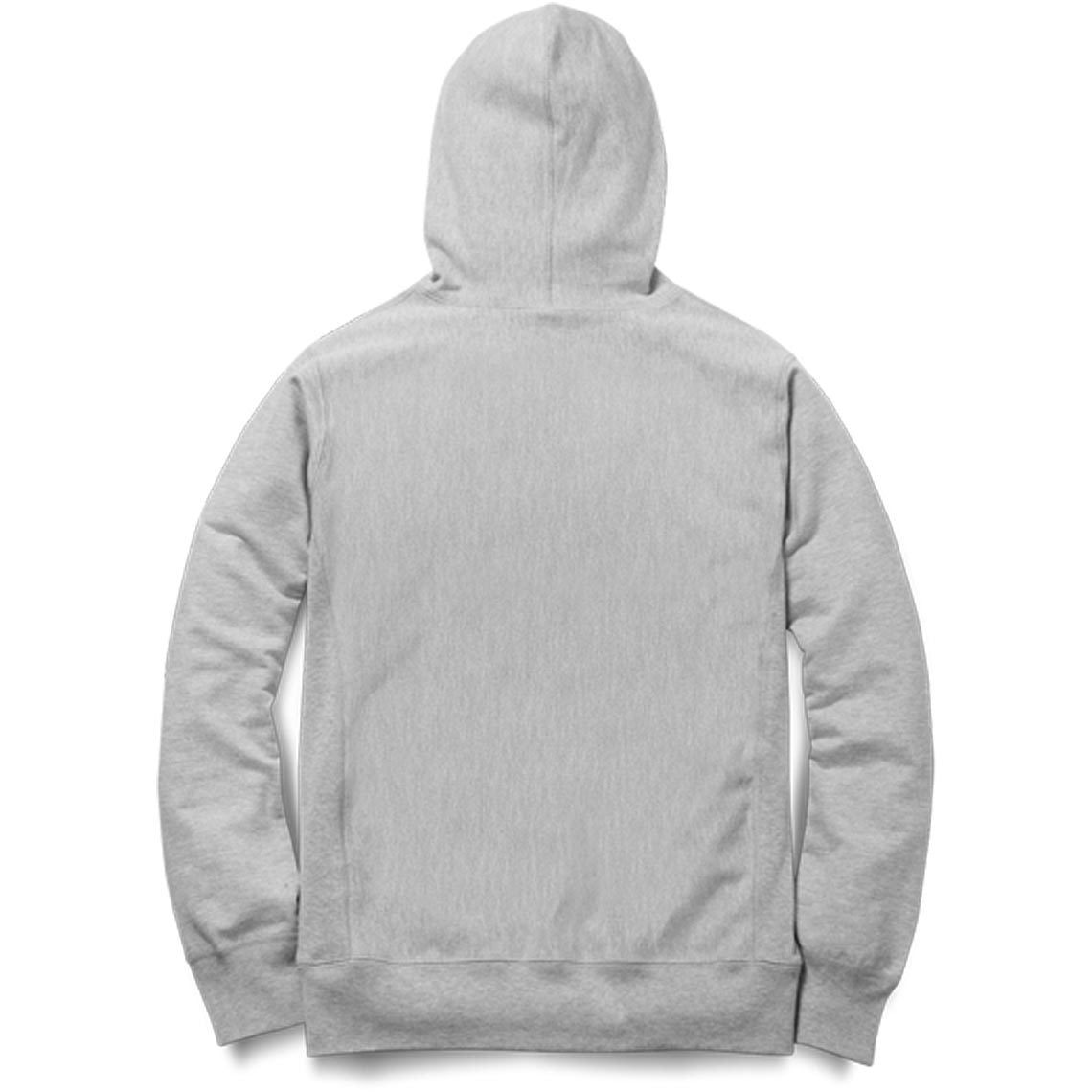 Melange Grey an seanré unisex hoodie