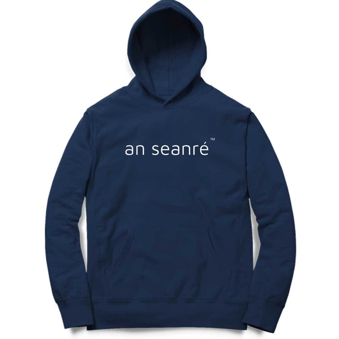 Navy Blue an seanré unisex hoodie