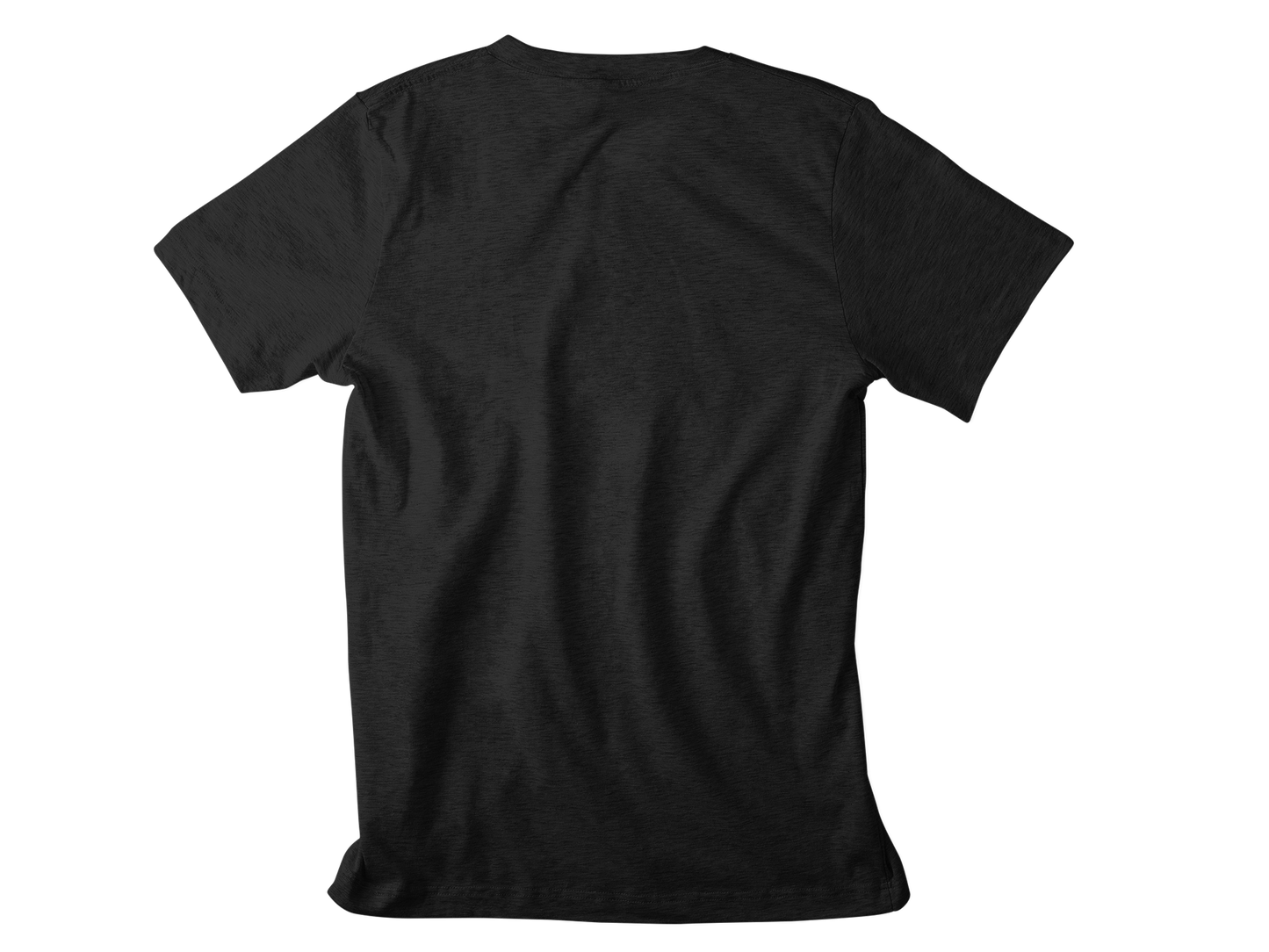 Black an seanré Mens Half Sleeve Round Neck T-Shirt